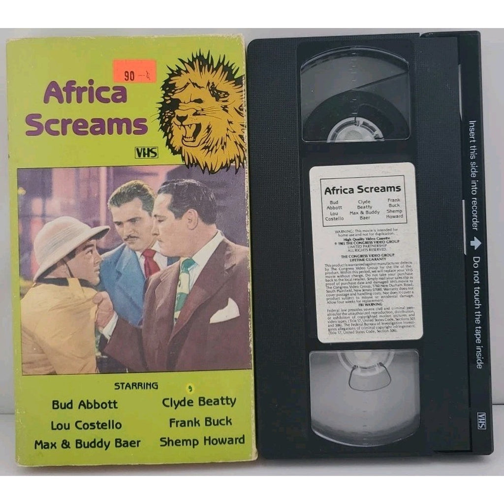 Africa Screams (VHS)