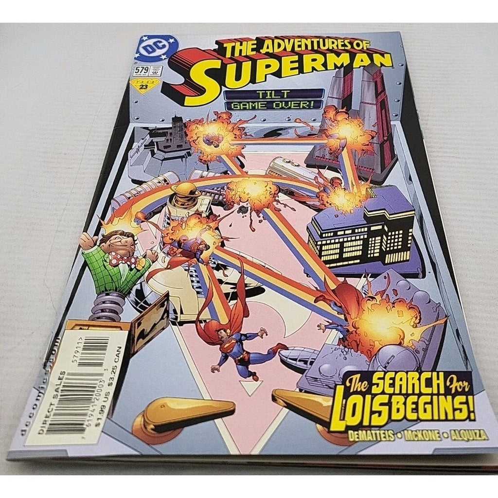The Adventure Of Superman #579 June Comic Book