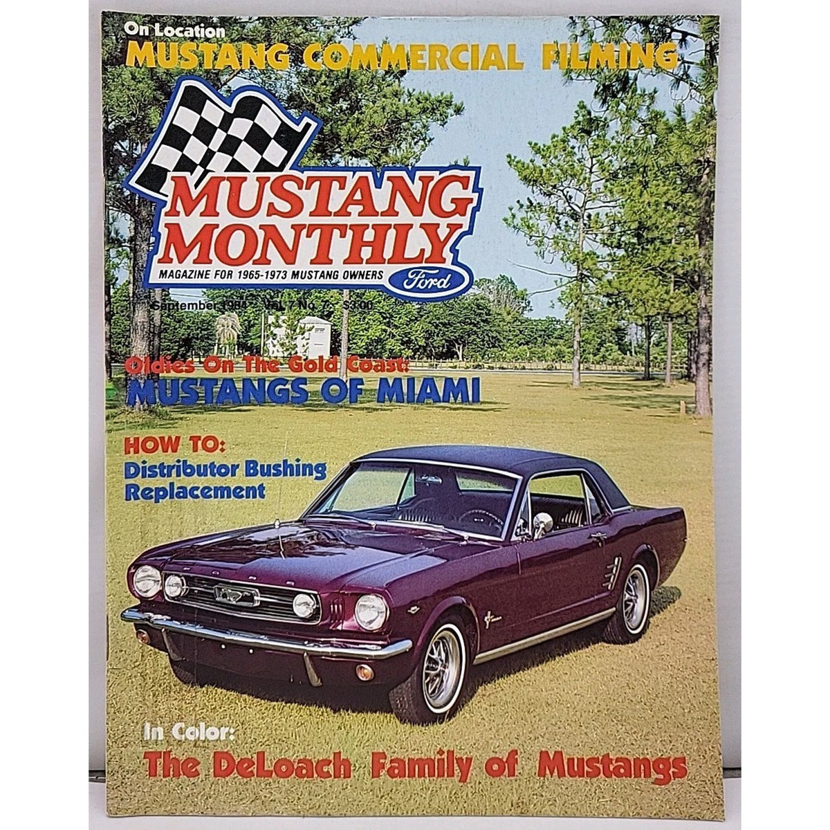 Mustang Monthly Magazine - September 1984 - Vol. 7 No. 7