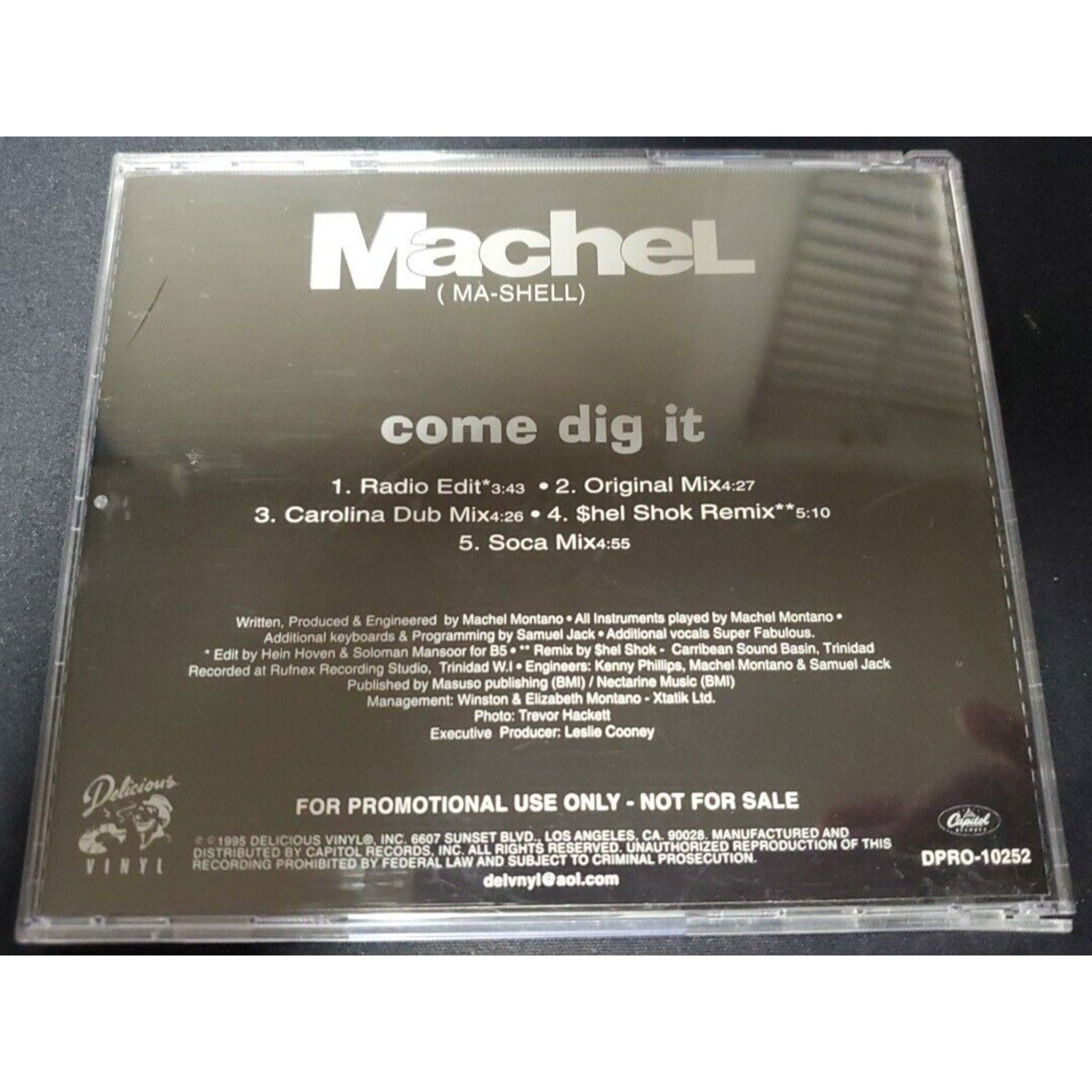Machel Come Dig It - Single - (CD)