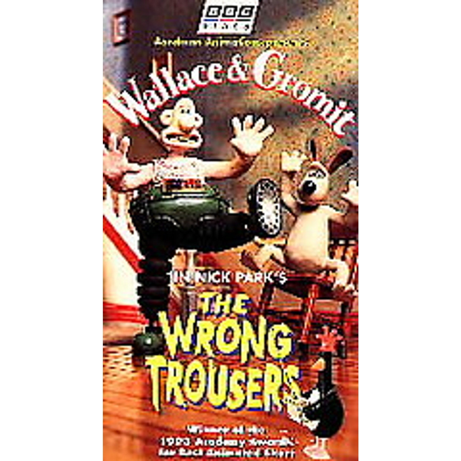 Wallace Gromit - The Wrong Trousers (VHS, 1995)