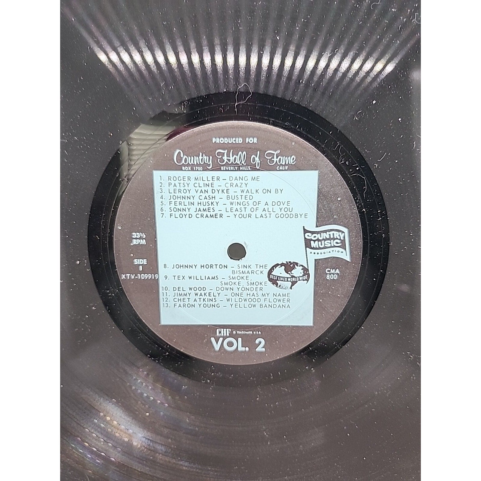 Country Hall Of Fame Vol 2 (Record)