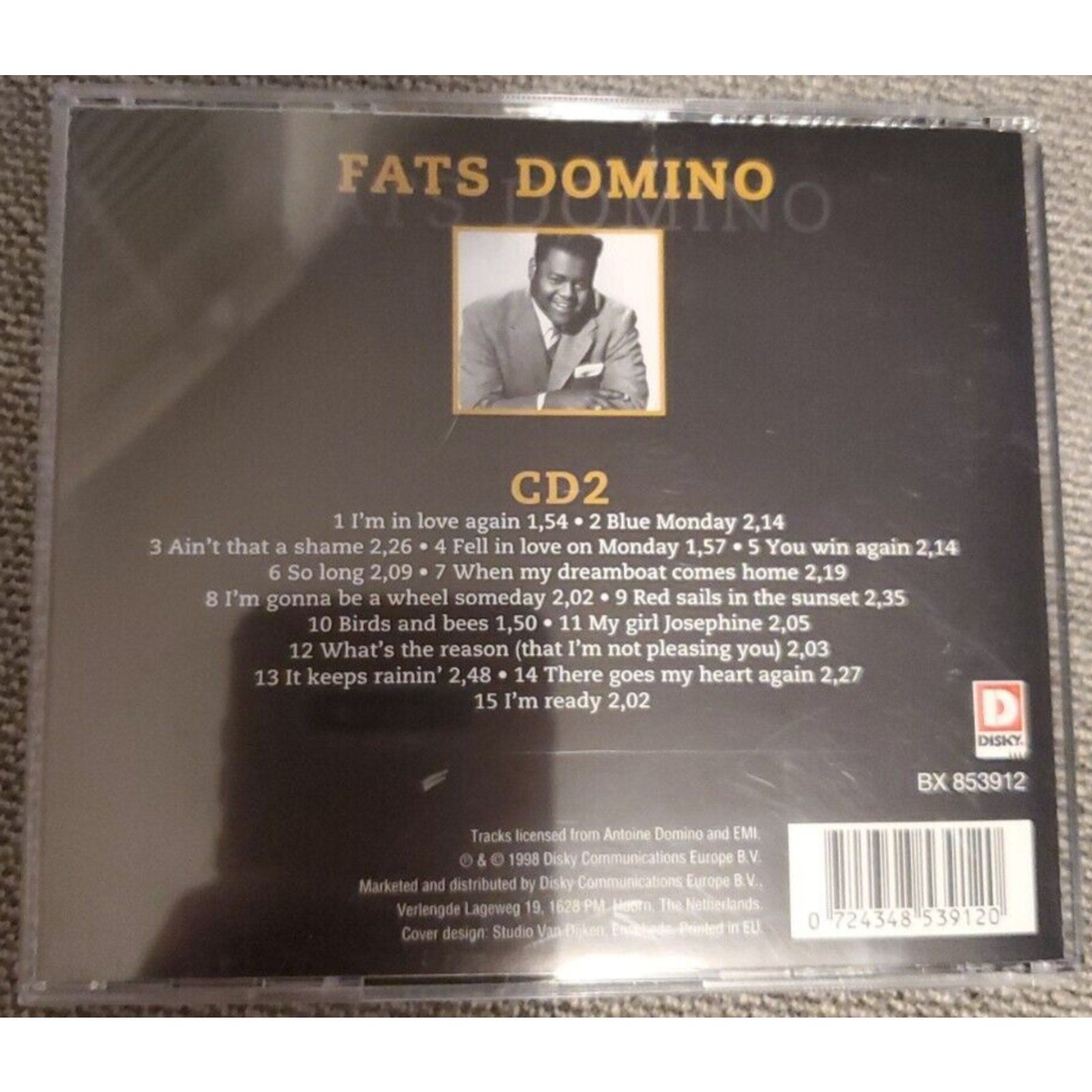 Fats Domino Original Gold Cd 2