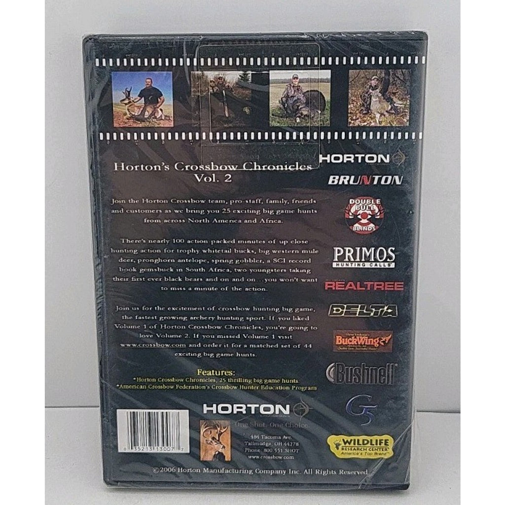 Crossbow Chronicles - Volume II DVD *Brand New*