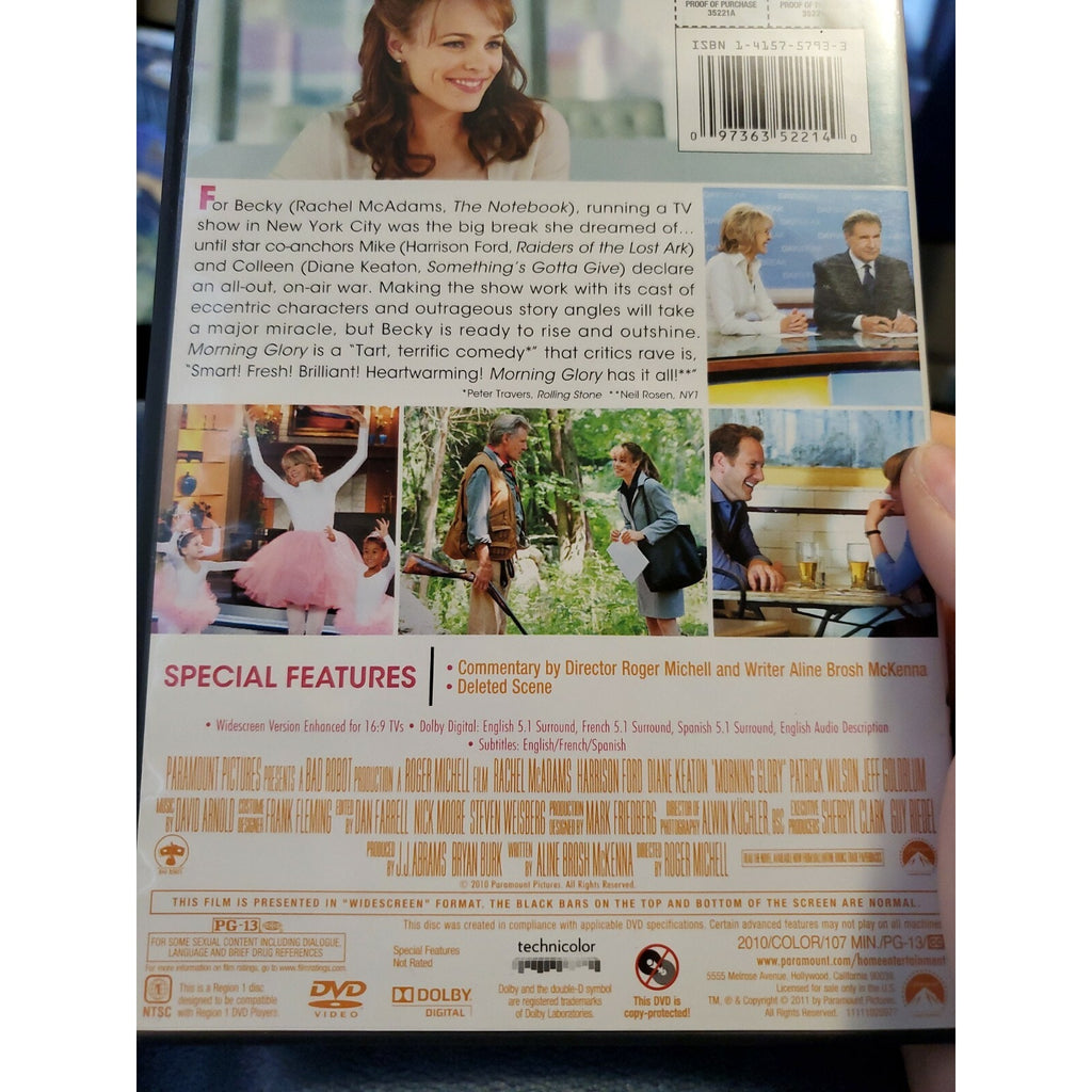 Morning Glory (DVD, 2011)