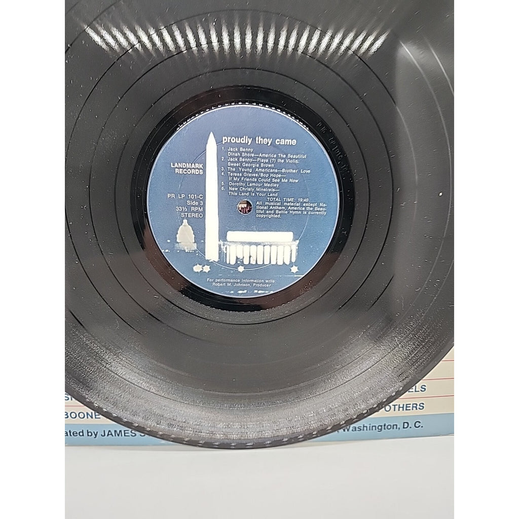 Proudly They Came to Honor America 2 Vinyl Record LP