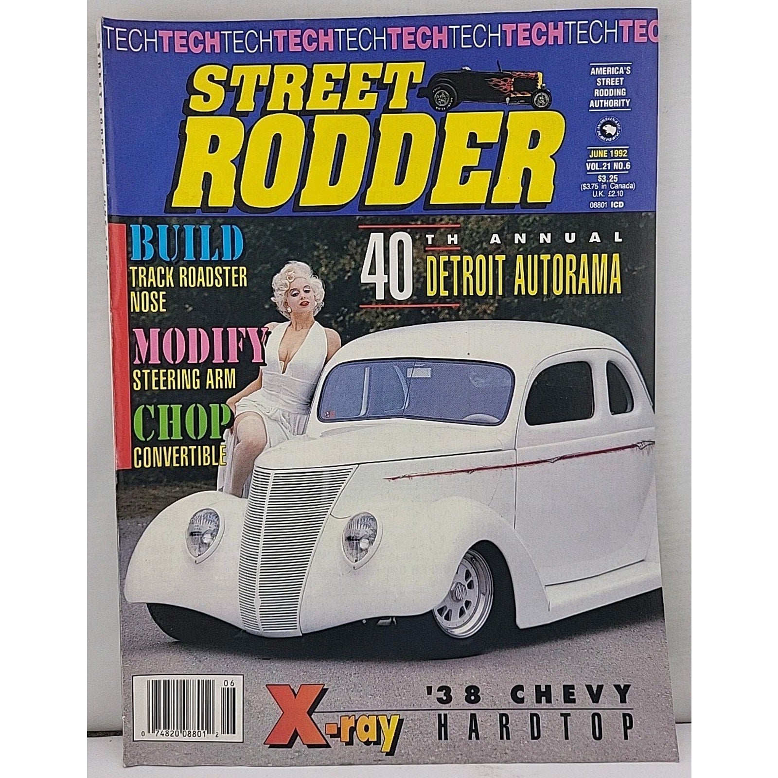 Street Rodder Magazine - June 1992 - Vol. 21 No. 6