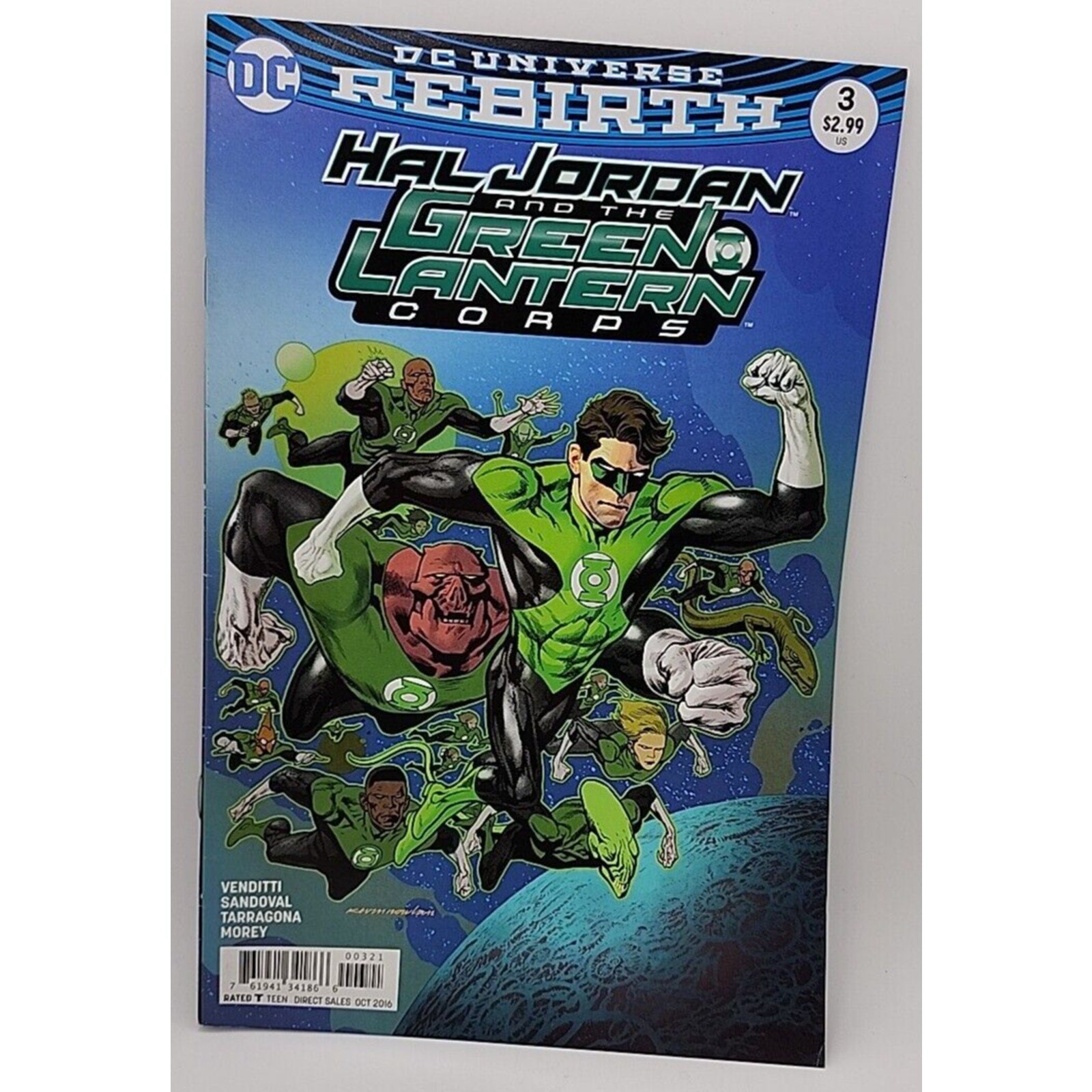 Hal Jordan and the Green Lantern Rebirth #3 by DC Comics