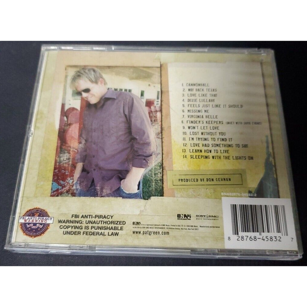 Pat Green: Cannonball (CD, 2006)