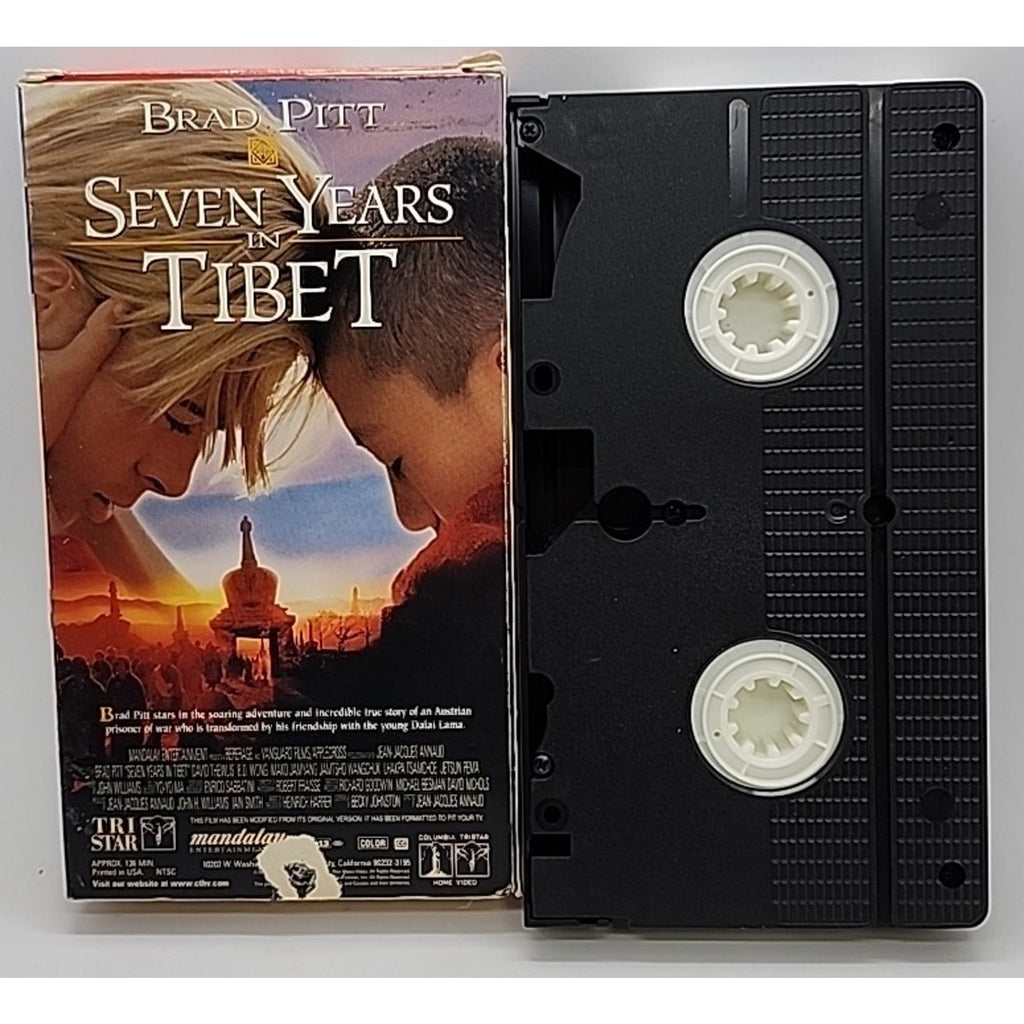 Seven Years in Tibet (VHS, 1998, Closed Captioned)