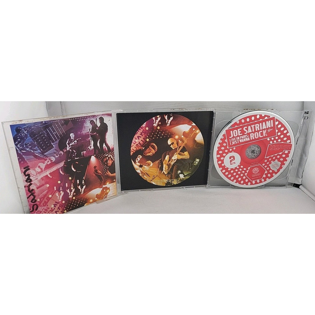 Live in Paris: I Just Wanna Rock by Satriani, Joe (CD, 2010)