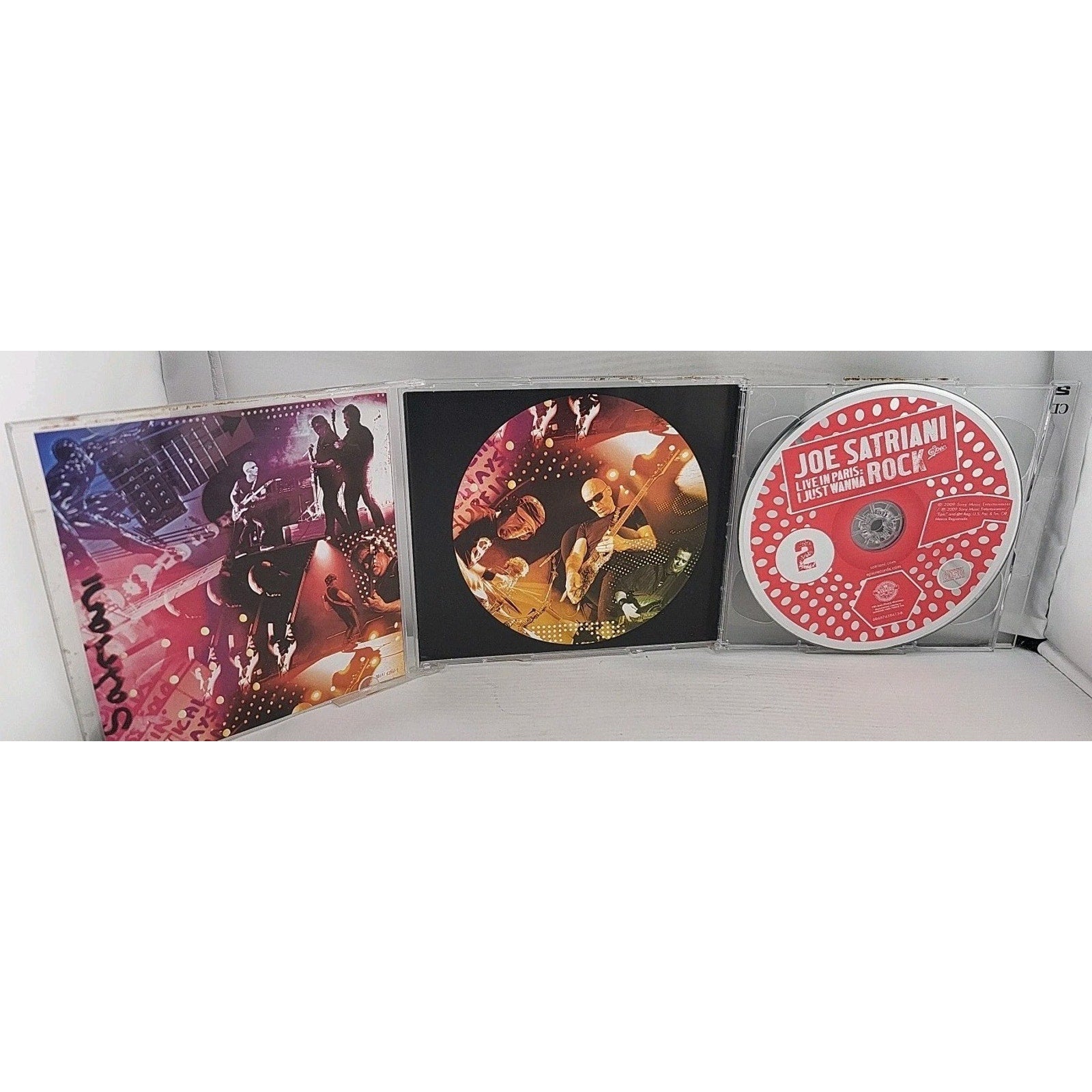 Live in Paris: I Just Wanna Rock by Satriani, Joe (CD, 2010)