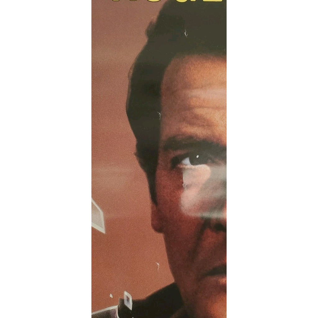 The Naked Face Movie Poster - Roger Moore - 41 x 27 - Rolled