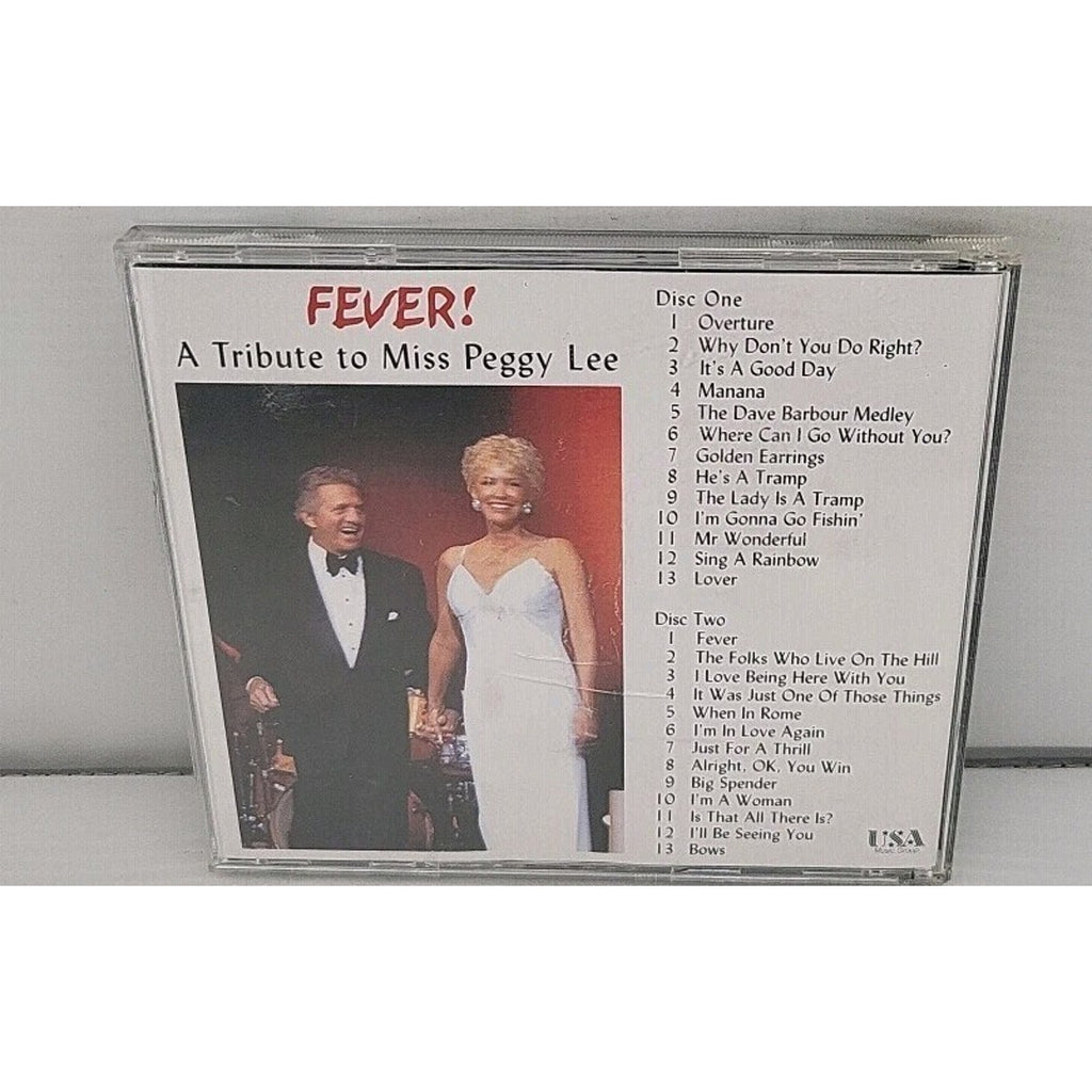 Fever! A Tribute To Miss Peggy Lee 2 Disc CD