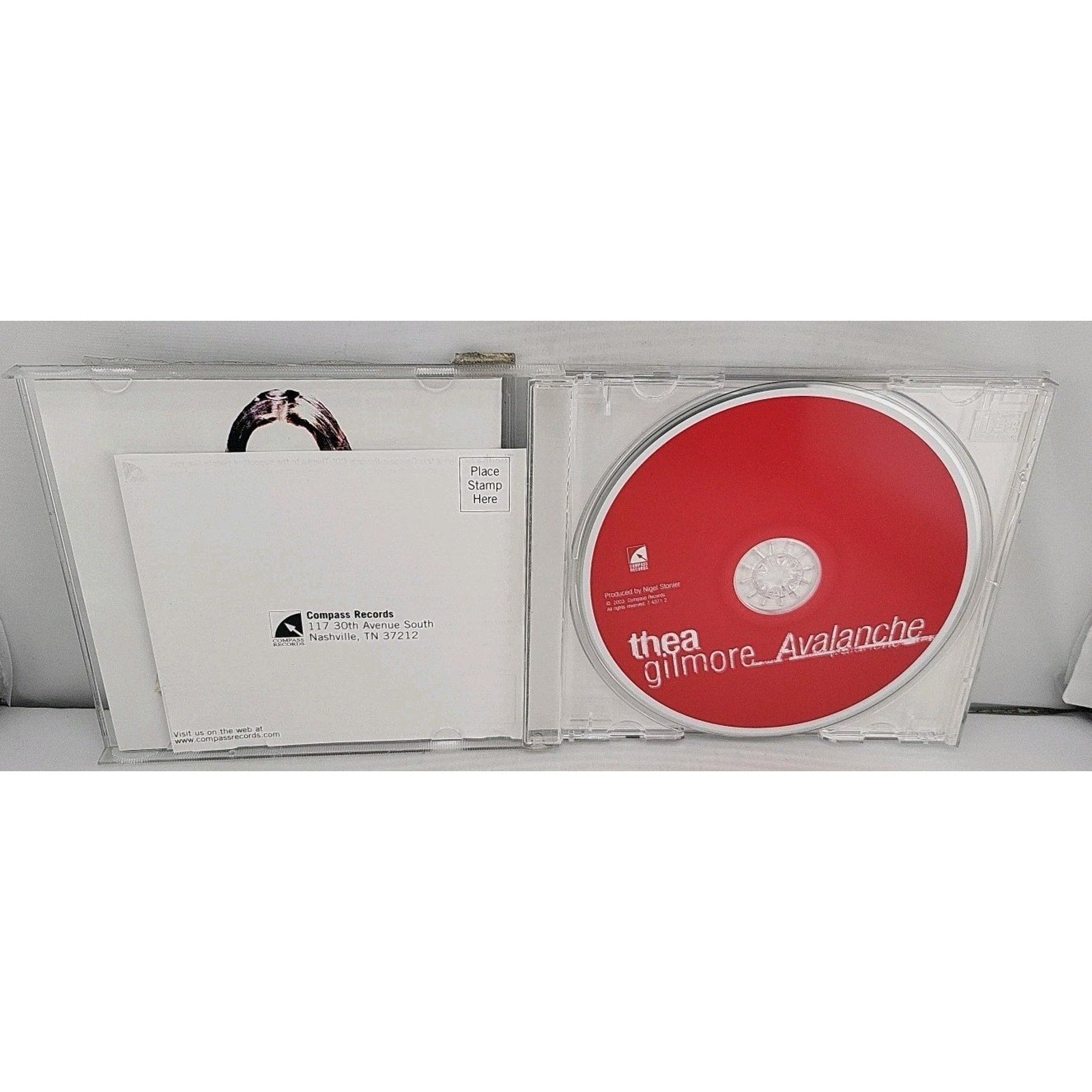 Avalanche by Gilmore, Thea (CD, 2003)