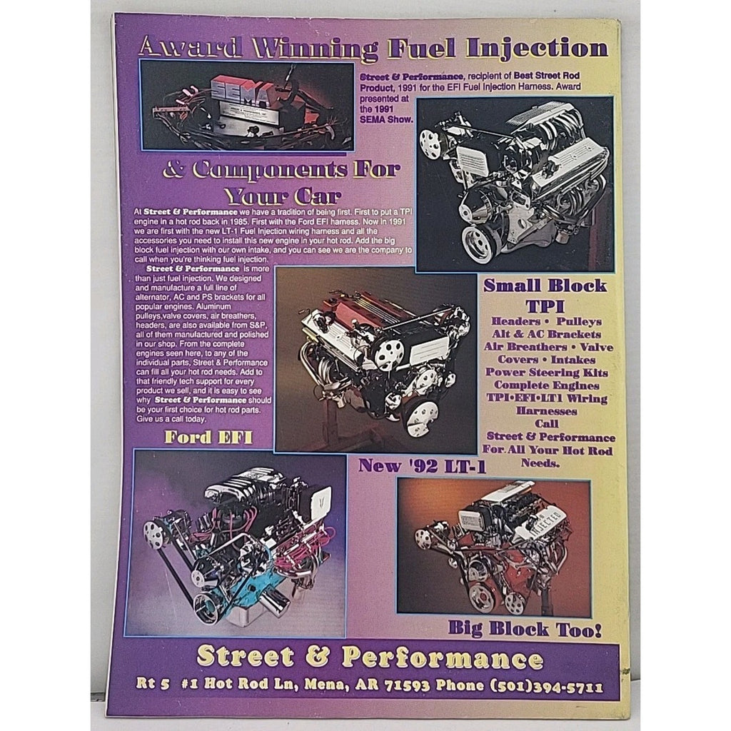 Street Rod Action Magazine November 1993 Volume 22 Number 11