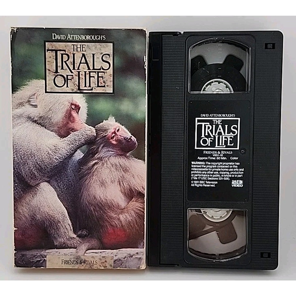 Trials of Life - Friends and Rivals (VHS, 1993)