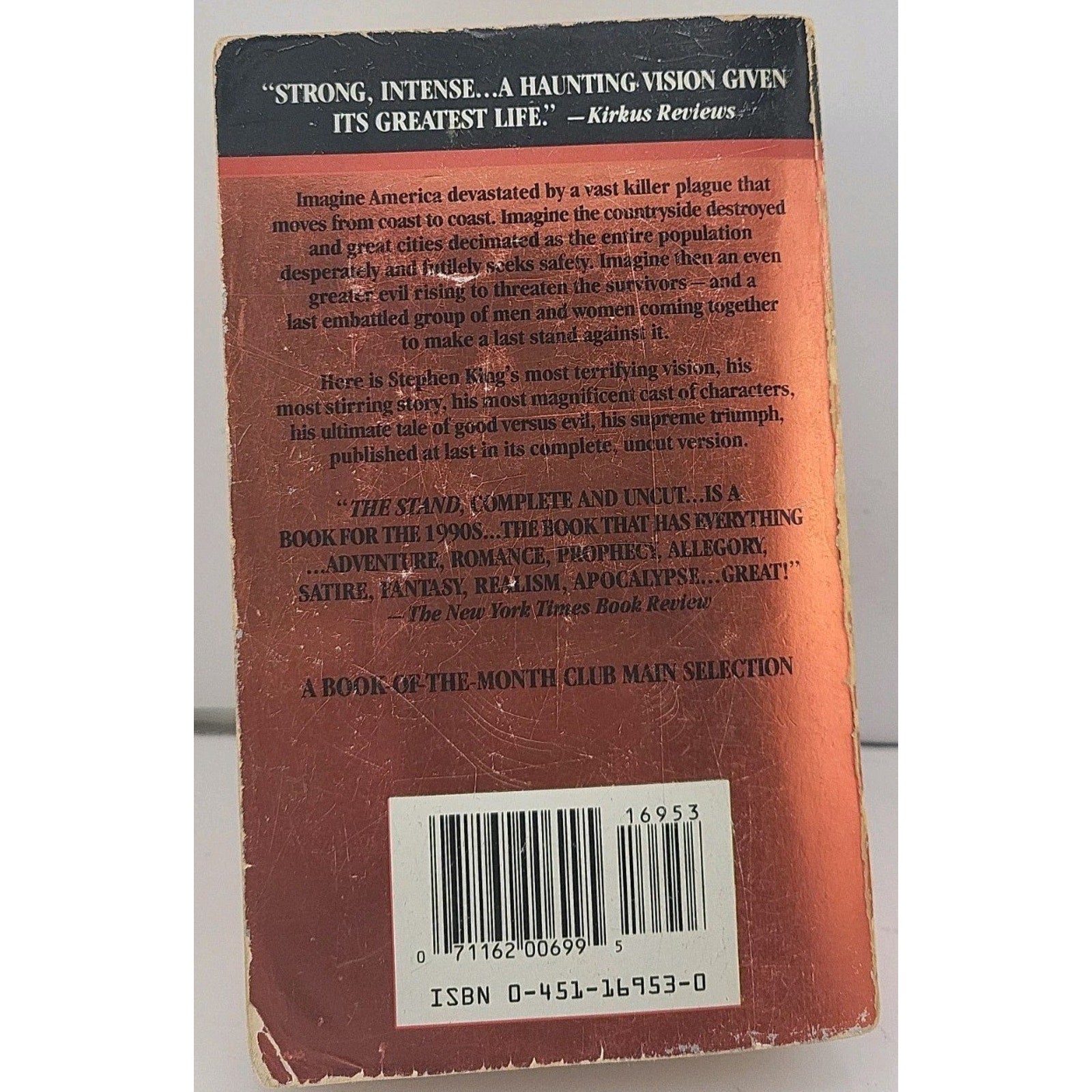 The Stand By Stephen King (Paperback) 1st Printing