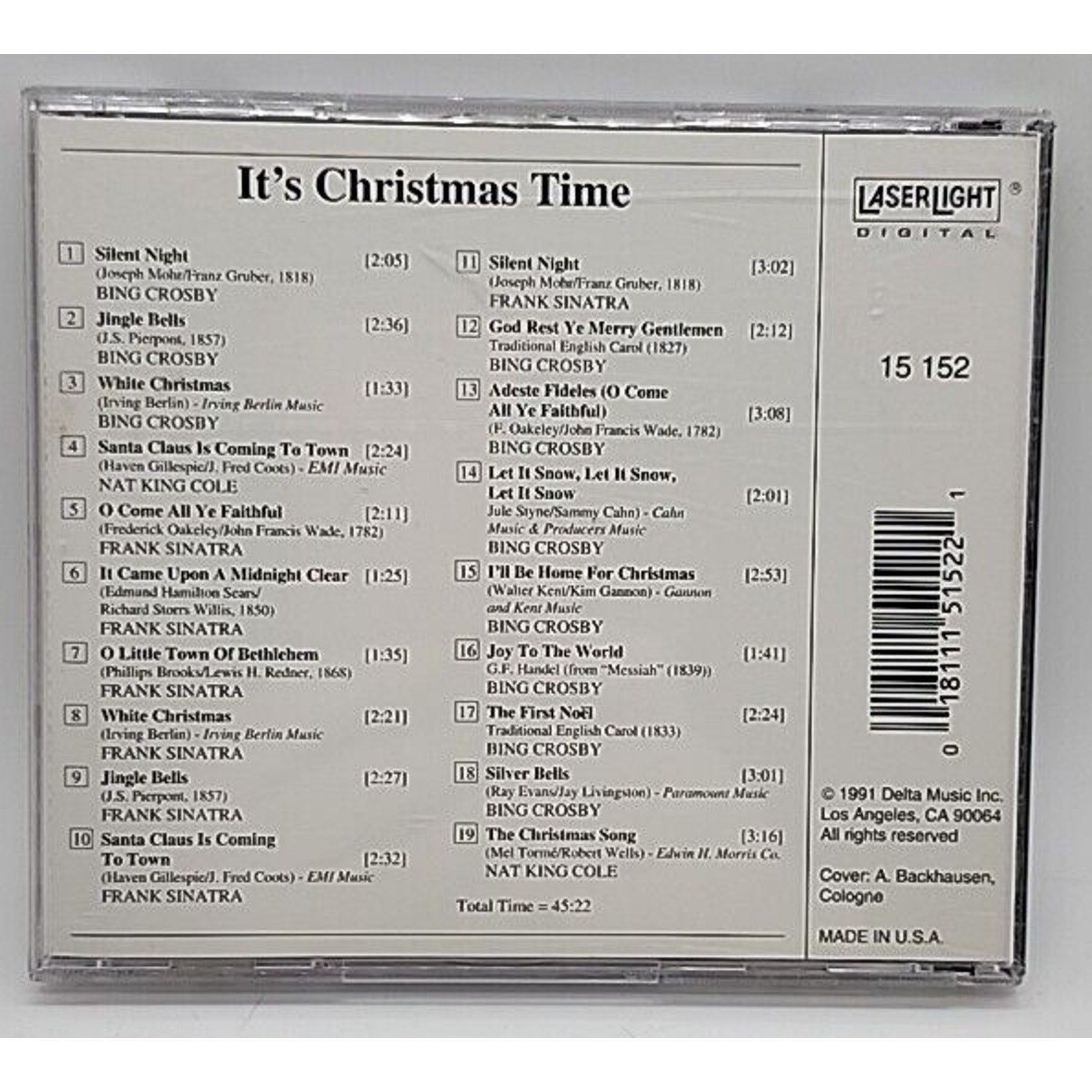 It's Christmas Time by Crosby, Bing / Sinatra, Frank / Louis Armstrong (CD)