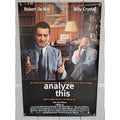 Analyze This 1999 Original Movie Poster 27x40 Rolled Double Sided