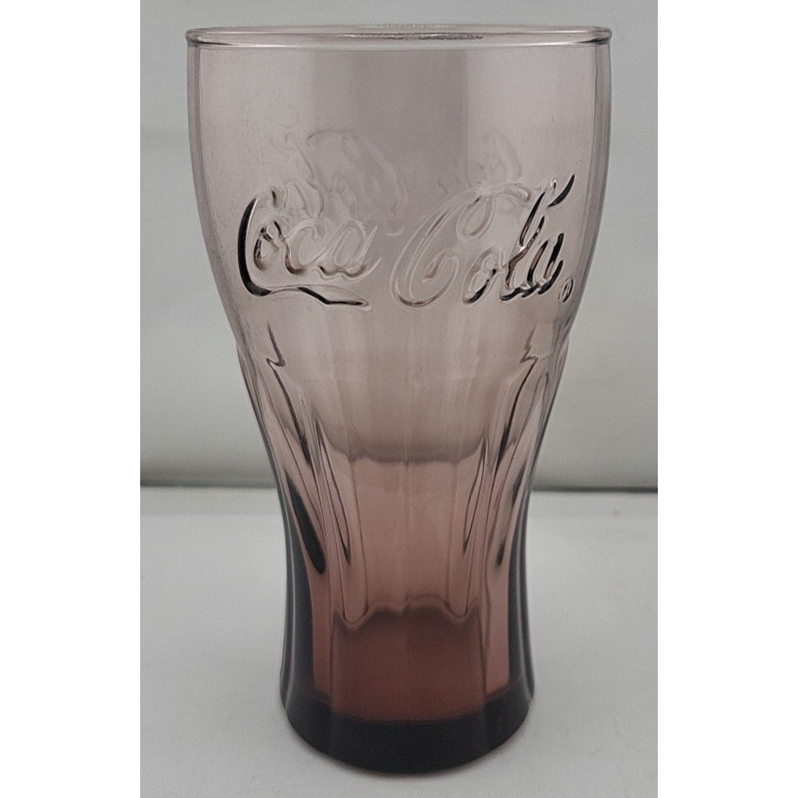 Mcdonalds Red Coca - Cola Glass Cup