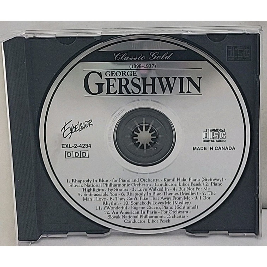 Gershwin: Rhapsody; American in Paris (CD, Made in Canada)