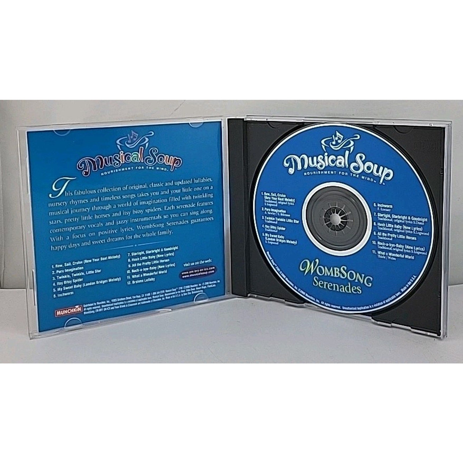 Wombsong Serenades - Audio CD By Musical Soup