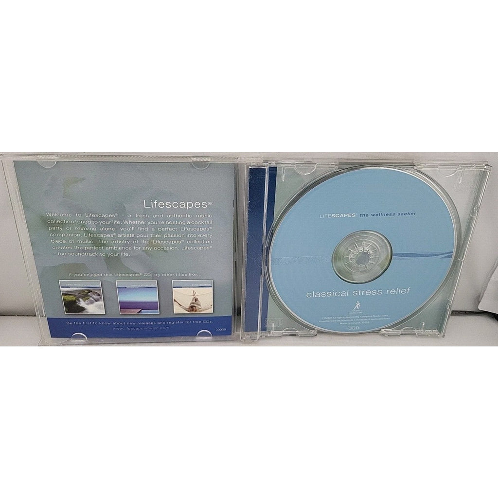 Classical Stress Relief by Wayne Jones (CD, 2007, Lifescapes Music)