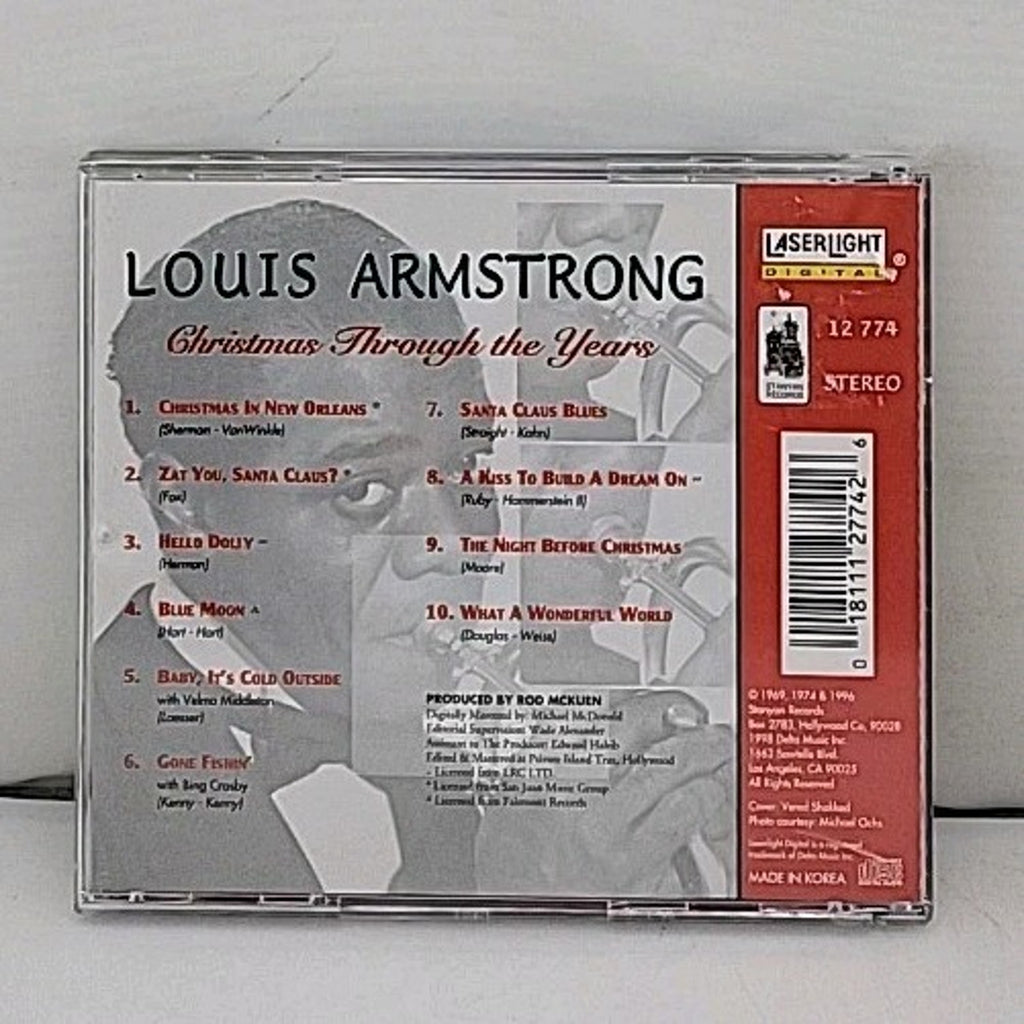 Christmas Through the Years by Louis Armstrong (CD, 1996)