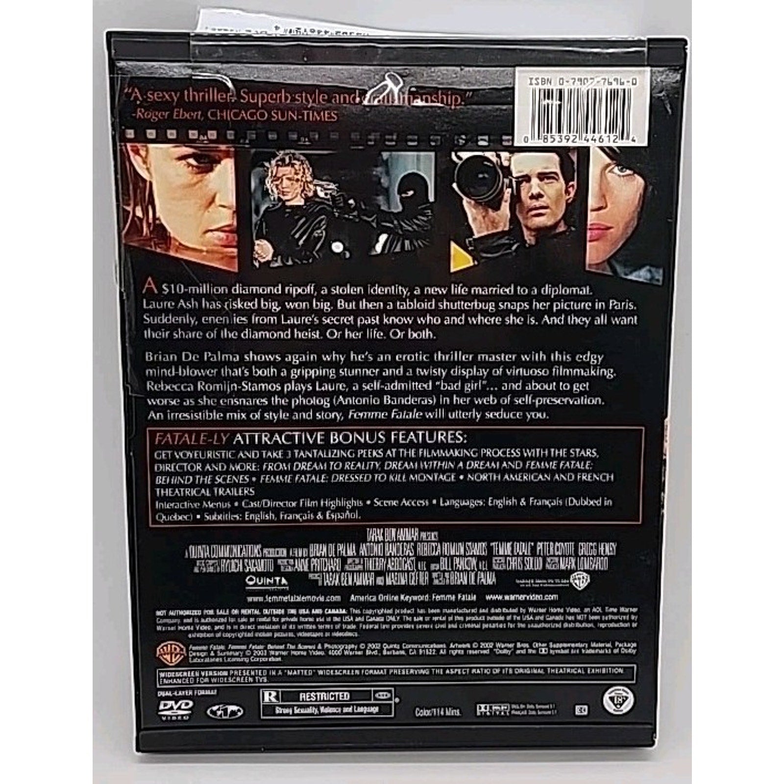 Femme Fatale (DVD, 2002)