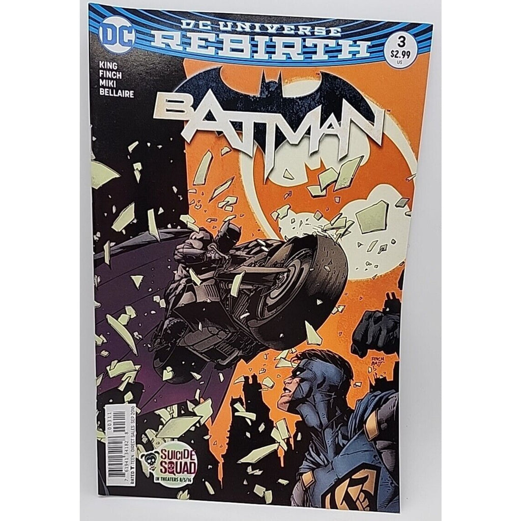 DC Comic Batman Rebirth Issue 3 September 2016