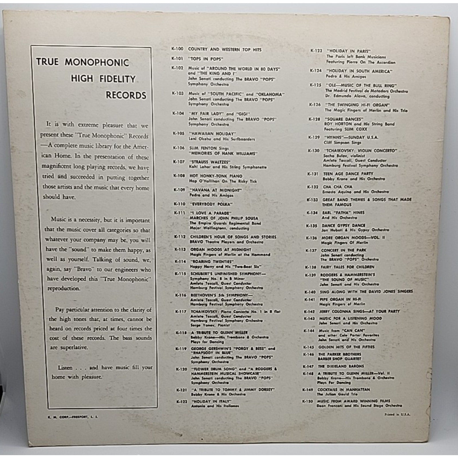Merlin - Organ Moods at Midnight (Record)