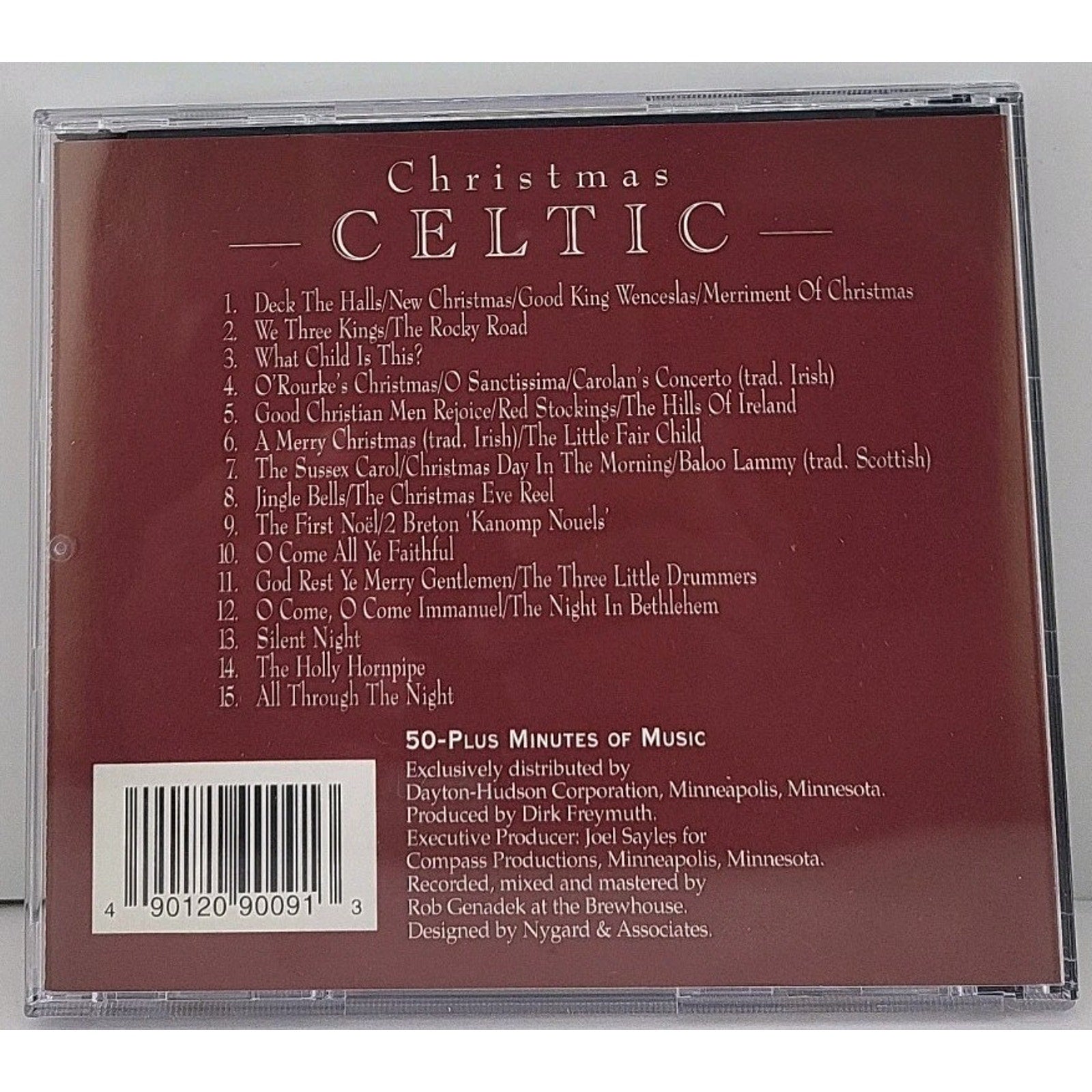 Christmas Celtic CD a Holiday Homecoming Series Celtic Ensemble