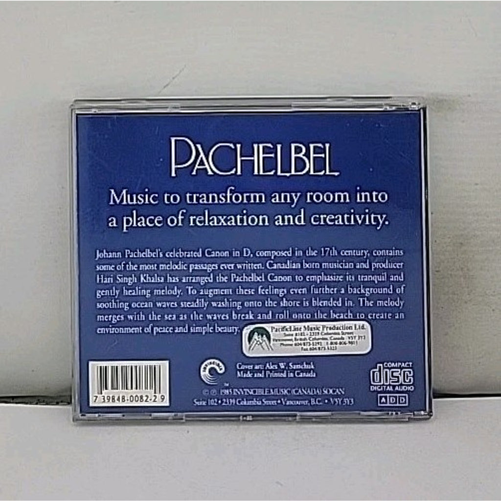 Pachelbel with Nature's Ocean Sounds by Gary Sill (CD, Invincible)