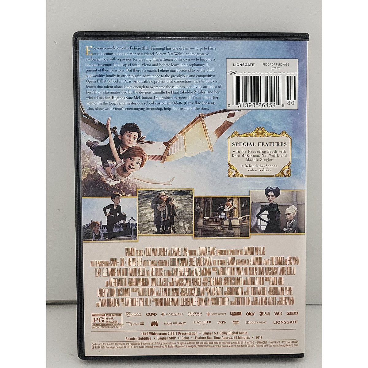 Leap! (DVD, 2016)