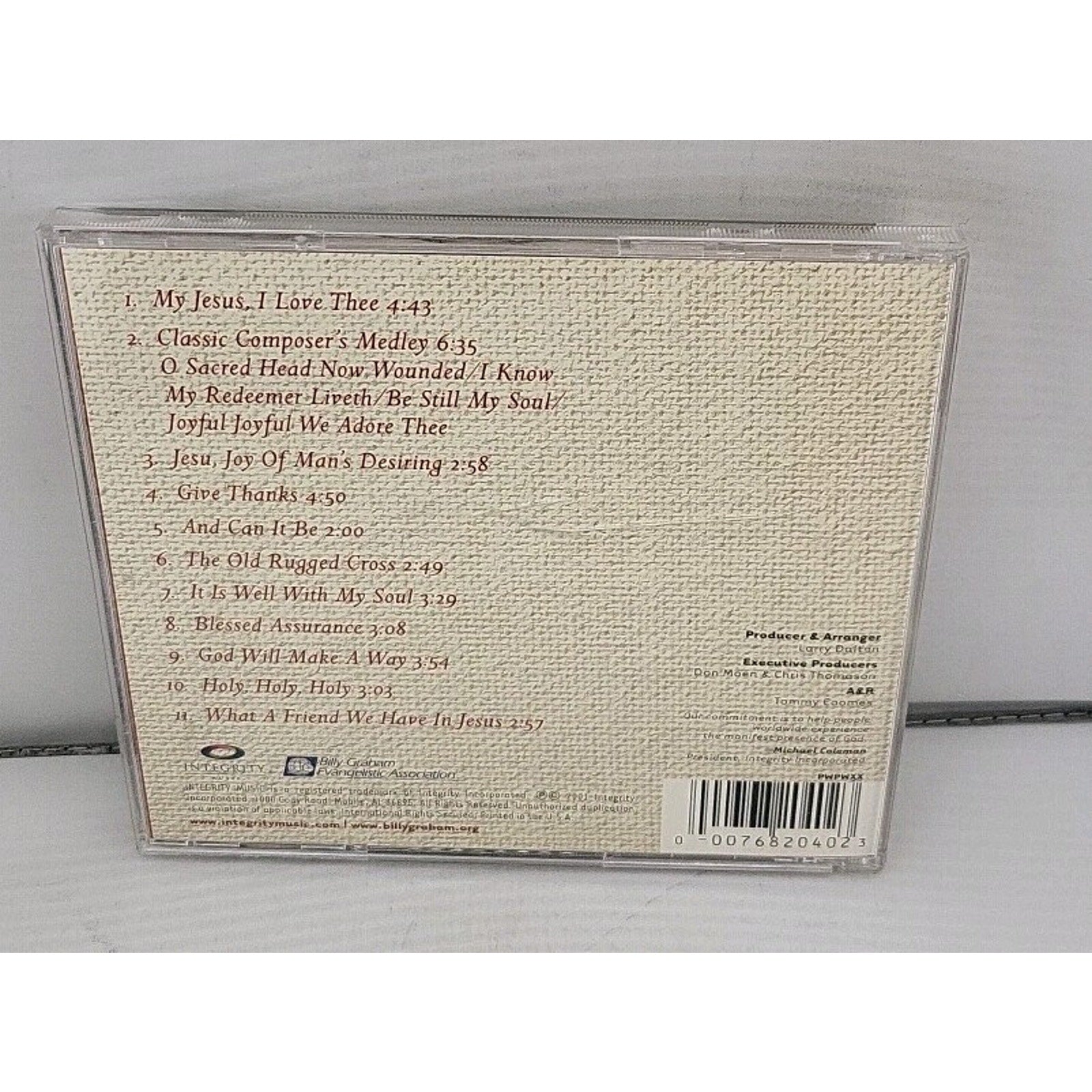 Grateful Heart - Favorite Hymns Of Praise CD