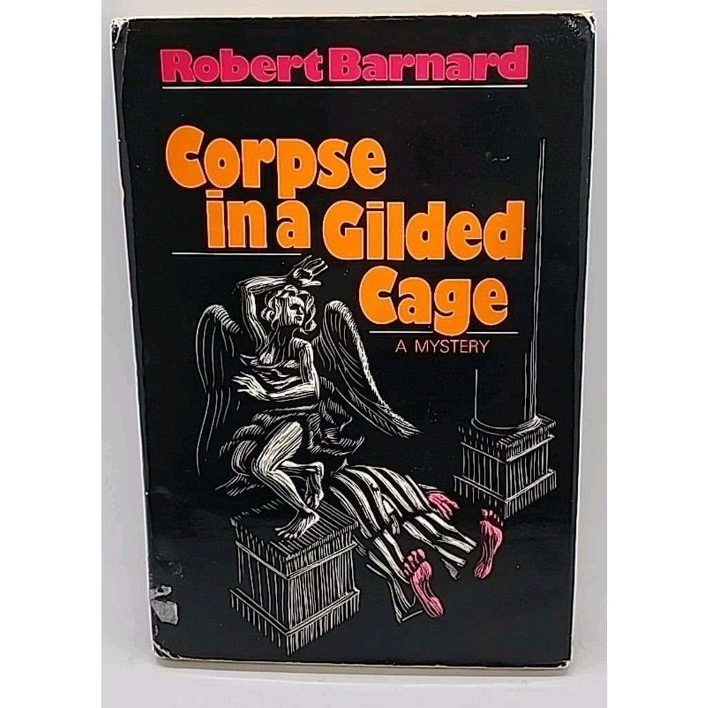 Corpse in a Gilded Cage by Robert Barnard 1984 Hardcover Charles Scribner's Sons