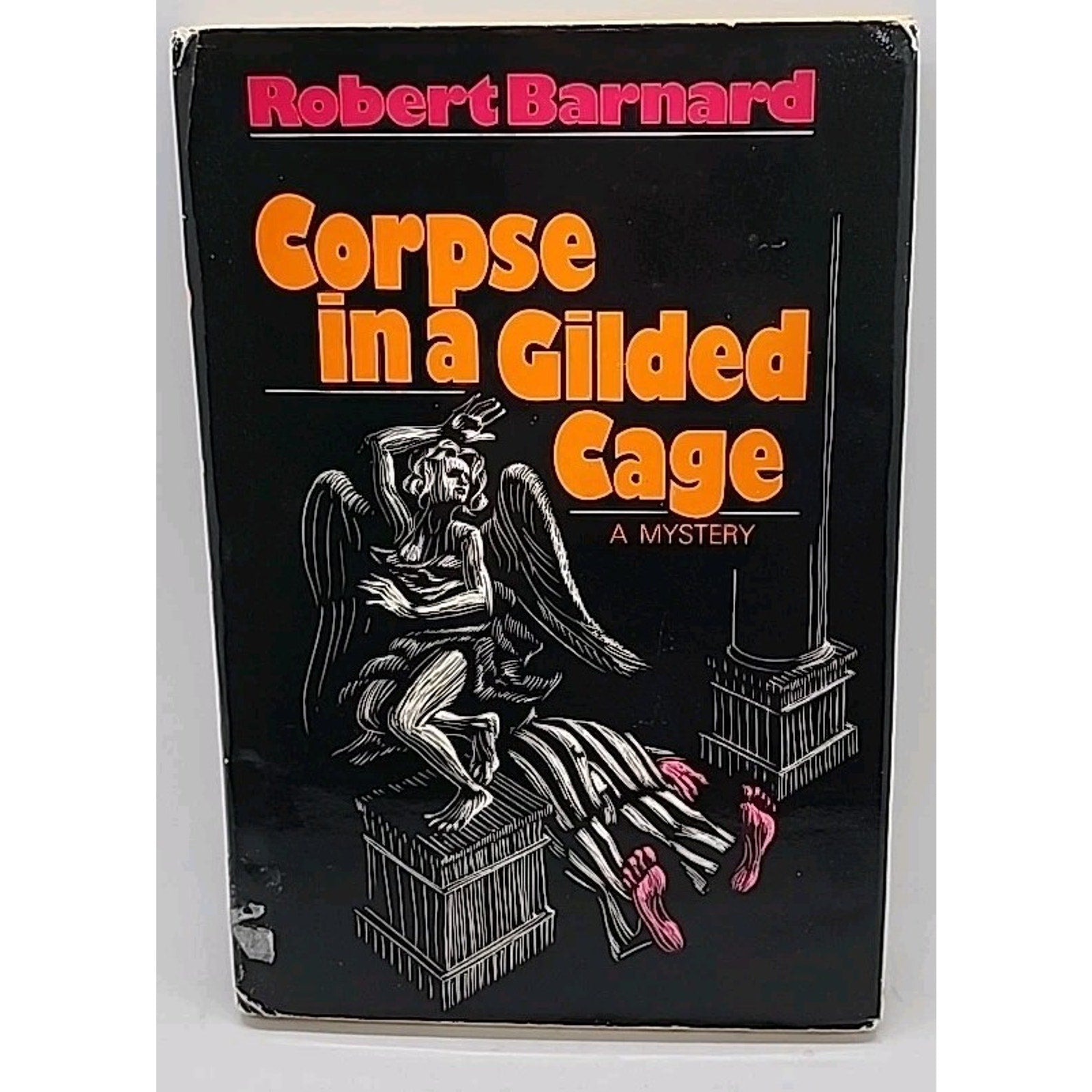 Corpse in a Gilded Cage by Robert Barnard 1984 Hardcover Charles Scribner's Sons