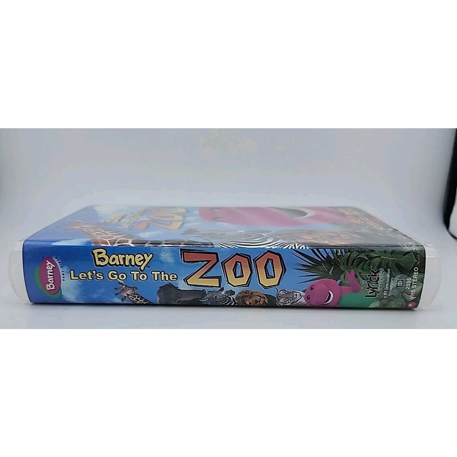Barney - Lets Go to the Zoo (VHS, 2001)