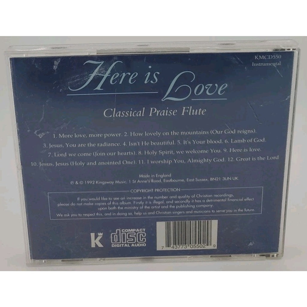 Here is Love - Classical Praise Flute CD Bob McKay 1992