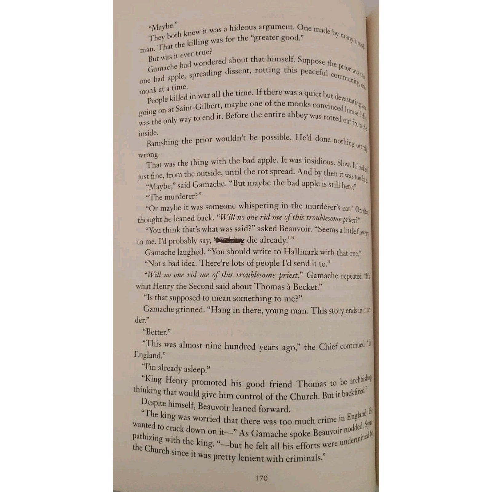 Beautiful Mystery by Louise Penny (2012, Hardcover)