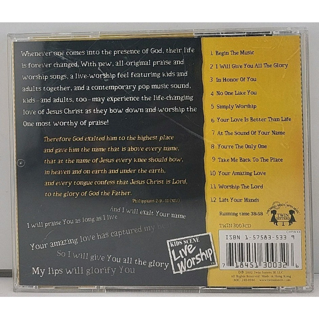 Praise Lift Him Up by Kid Scene: Live Worship (CD, 2002)