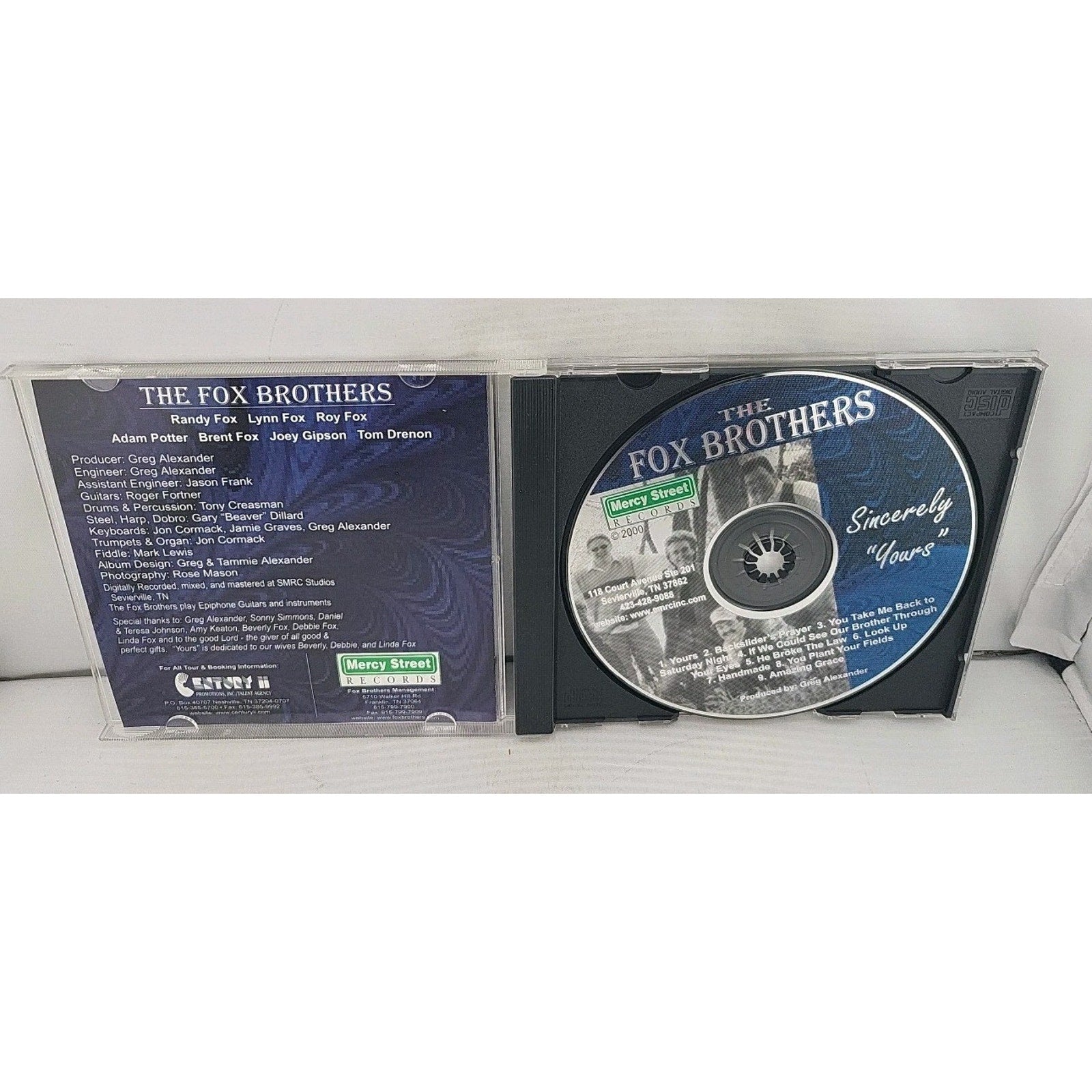 Sincerely Yours by The Fox Brothers CD