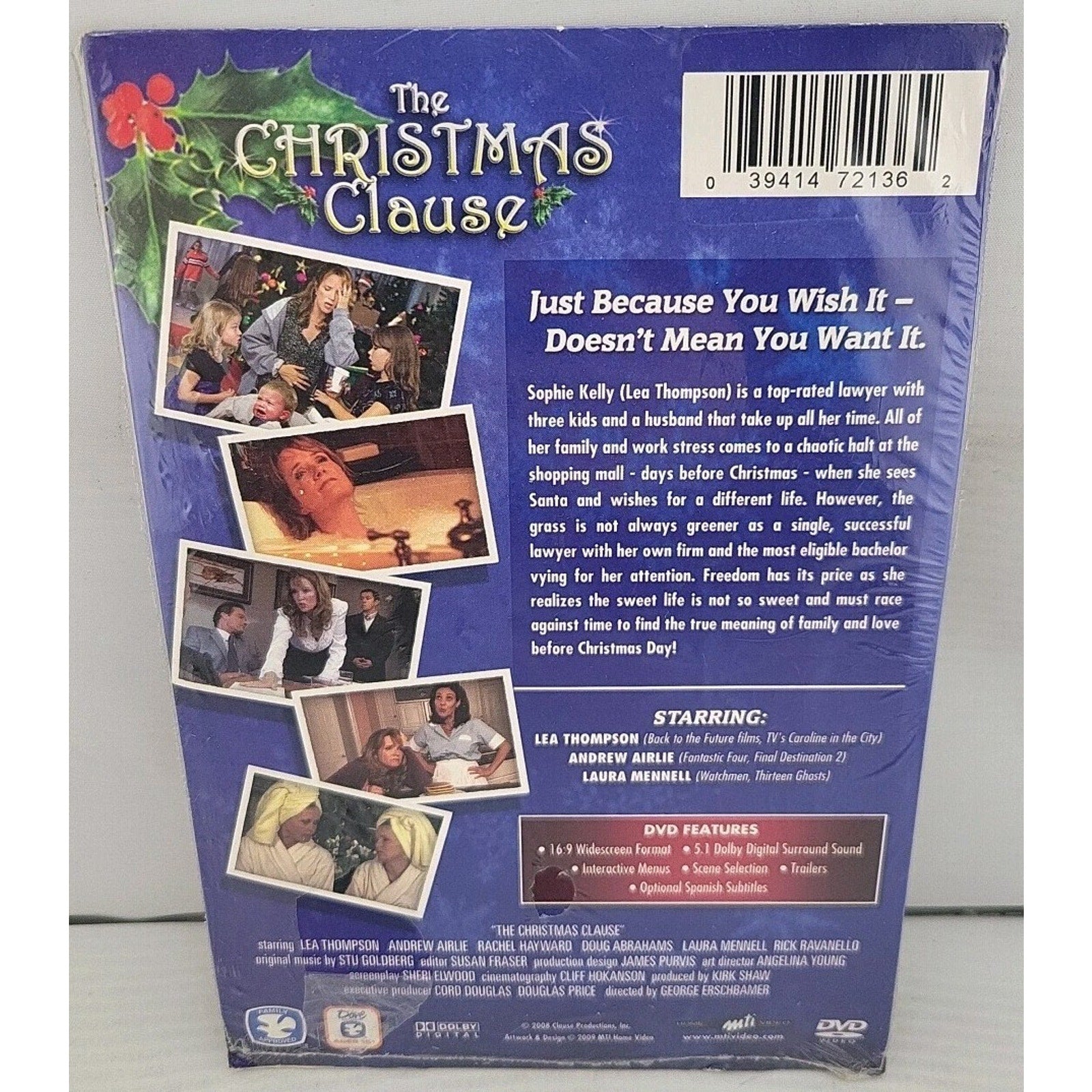 The Christmas Clause (DVD, 2009) *Brand New*