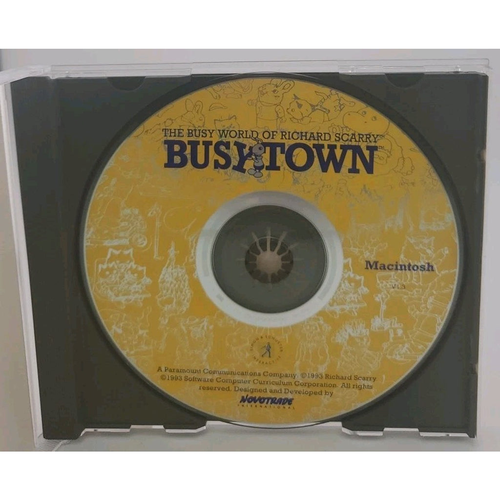 Richard Scary Busy Town CD