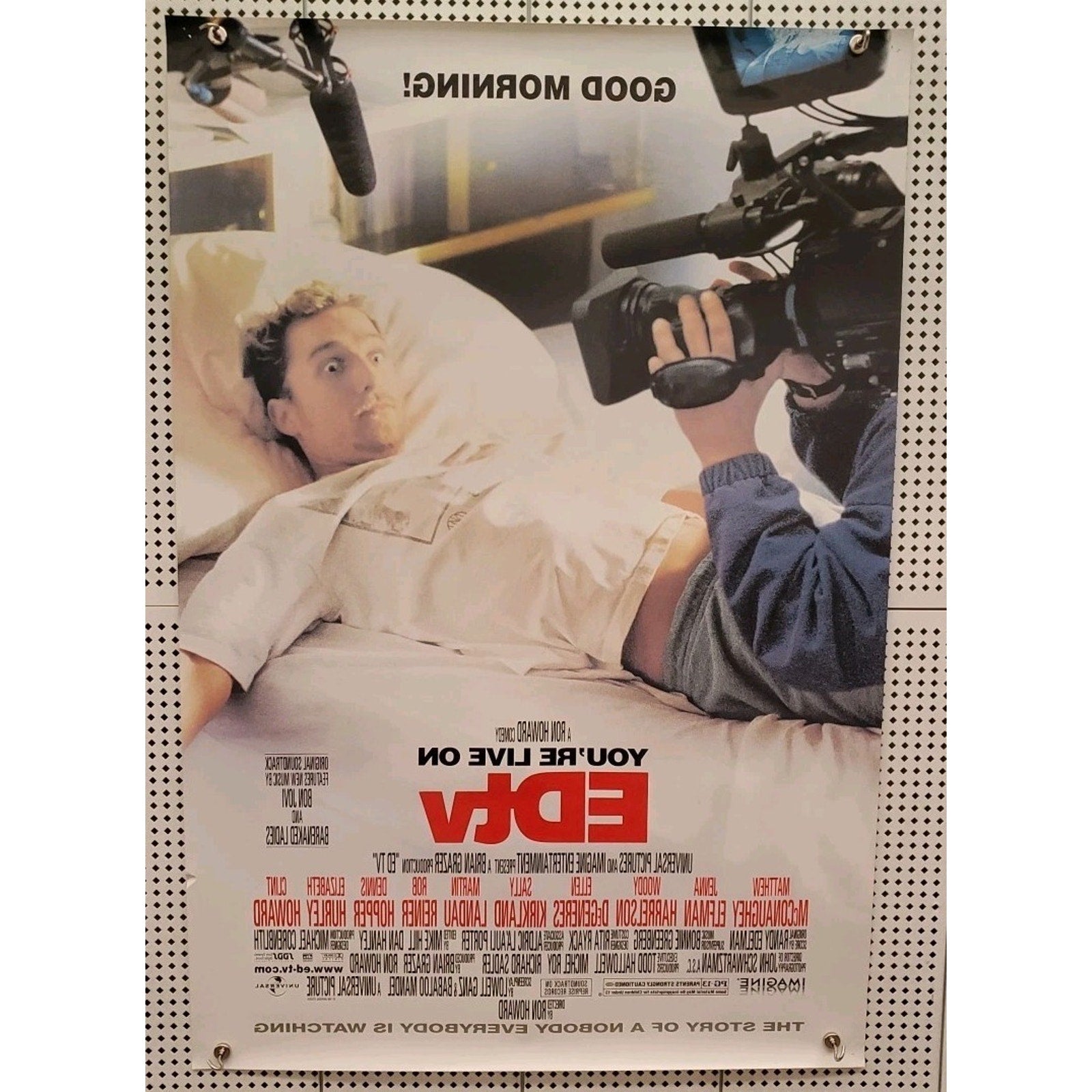 EDtv 1999 Double-Sided Movie Poster 26.5x39.5 Matthew Mcconaughey #5