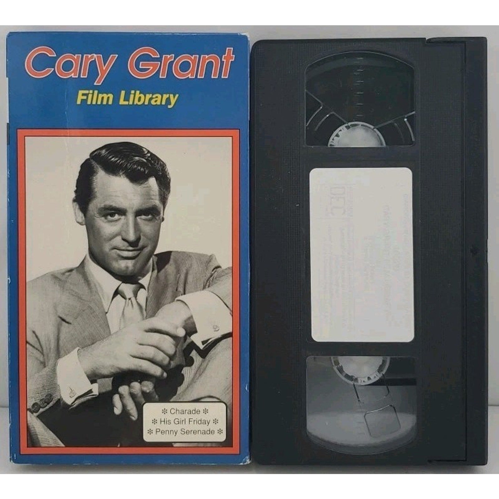 The Cary Grant Film Collection VHS Movie Film Library