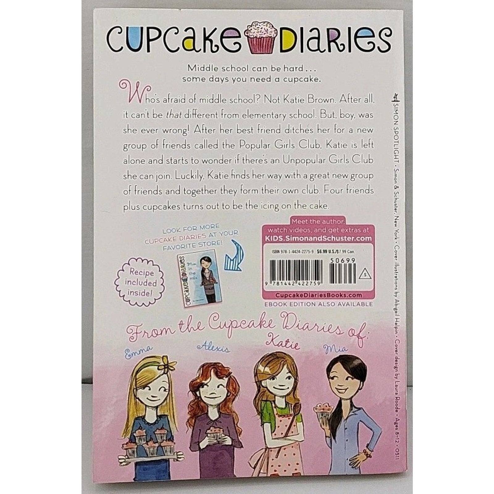 Katie and the Cupcake Cure by Coco Simon (2011, Trade Paperback)