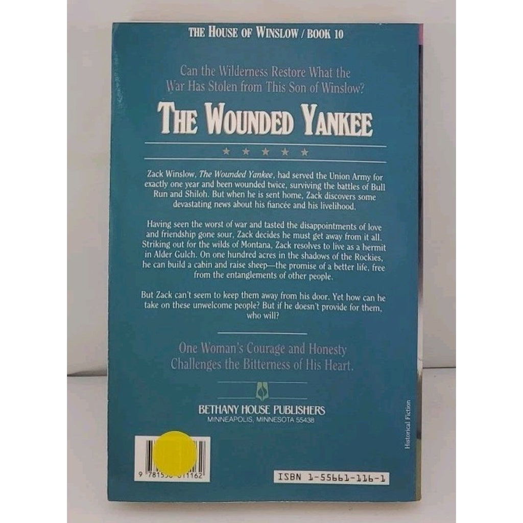 Wounded Yankee by Gilbert Morris (1991, Trade Paperback)