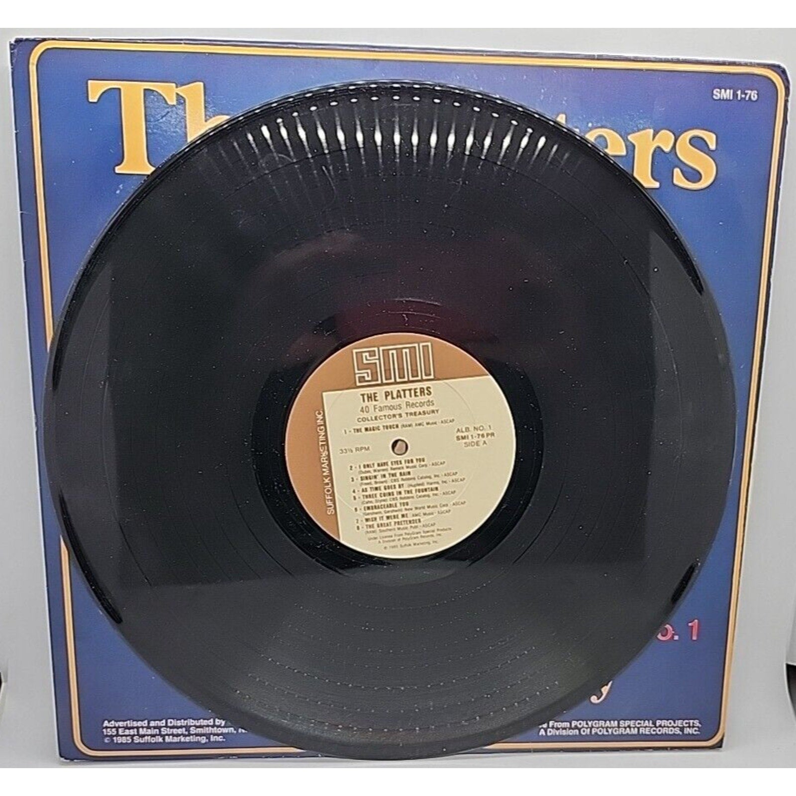 The Platters 40 Famous Records Album No.1 Collector's Treasury (Record)